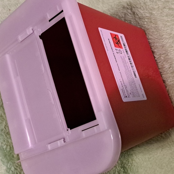 Biohazard waste bin - Picture 4 of 4